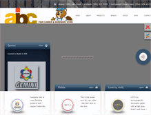 Tablet Screenshot of abclumberhardware.com